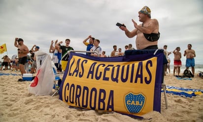 Pelea entre aficionados de Boca Juniors y Fluminense se desata en Río de Janeiro