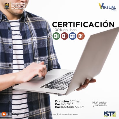 UAdeC Invita a Certificarse en Microsoft Office a través de la Plataforma Testing Program