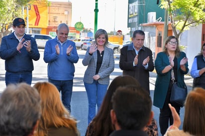 Alcaldesa entrega obras realizadas en '3 de 3' en acción a Piedras Negras