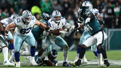 Los Cowboys se quedan cortos y salen de Philadelphia con una derrota ante los Eagles