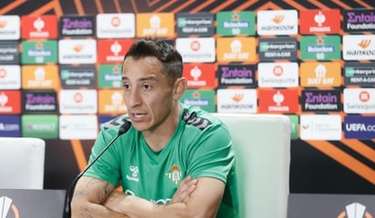 Andrés Guardado y el Betis solo piensan en el siguiente duelo de Europa League