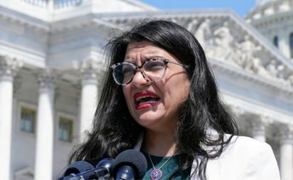 Censuran a la congresista demócrata Rashida Tlaib por criticar a Israel