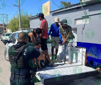 Cinco malvivientes fueron detenidos en el sector Sur de Monclova