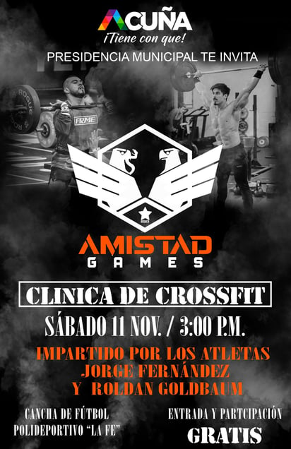 Invitan a capacitación y demostración en el disciplina del Crossfit