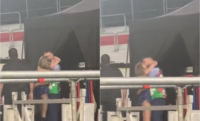 VIDEO: Taylor Swift y su espectacular beso a Travis Kelce en concierto