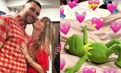 Taylor Swift confirma romance con Travis Kelce, y 'swifties' estallan con memes