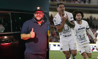 Hijo de AMLO acudió a CU para ver el partido de Pumas ante Chivas