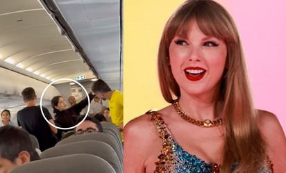 Aerolíneas permiten cambios a 'swifties' tras posponer concierto; bajan del avión al enterarse, VIDEO