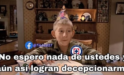 Cruz Azul decepcionó a su afición en la última jornada; estos son los mejores MEMES