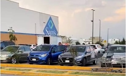 Por persecución a delincuentes, detonaciones de armas de fuego en estacionamiento del Sam’s de Toluca