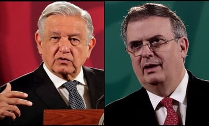 AMLO celebra permanencia de Ebrard en Morena