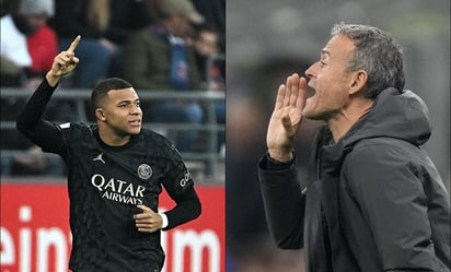 La insólita crítica de Luis Enrique a Mbappé después de convertir un hat trick