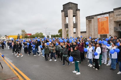 Caminan contra la diabetes, se unen el sector salud a la campaña 