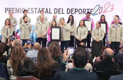 MARS otorga premio estatal del deporte en Coahuila 2023