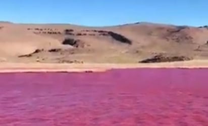 VIDEO: ¿Por qué el Río Nilo se tiñó de rojo?