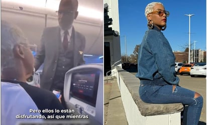 ¿Disruptiva? Sobrecargo regaña a Bobbi Storm por cantar en pleno vuelo: VIDEO