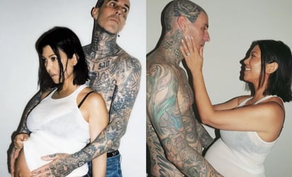 Romántica y atrevida sesión de fotos de Kourtney Kardashian y Travis Barker fascina a sus fans