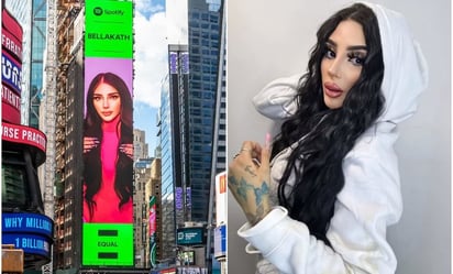 ¡Y la que soporte! Bellakath llega a las pantallas de Times Square en Nueva York