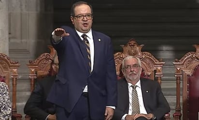 Leonardo Lomelí toma protesta como rector de la UNAM