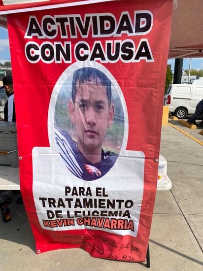 Realizan apoyos en beneficio de Kevin Chavarría 