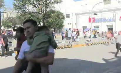 Supuesta balacera provoca psicosis durante desfile de la Revolución Mexicana en Linares; esto aclaran las autoridades