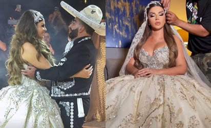 Así se celebró la lujosa boda de Vicente Fernández Jr. y Mariana González