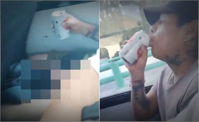 VIDEO: Exhiben a sujeto masturbándose en transporte público 