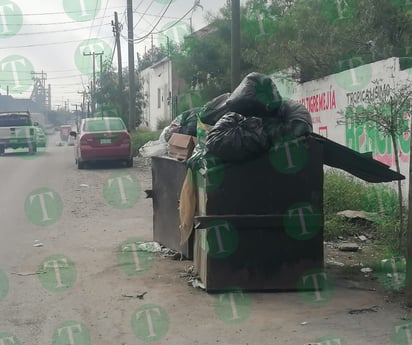 Fin de semana largo acumuló basura en la ciudad