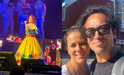 Edith Márquez sorprende al público al comprometerse en pleno show