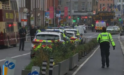 Reportan 5 personas hospitalizadas por ataque con cuchillo en Dublín