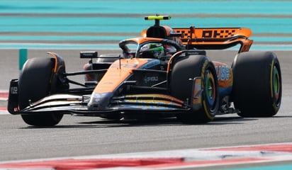 Pato O’Ward mejoró su primera participación en F1 en la primera práctica de Abu Dabi