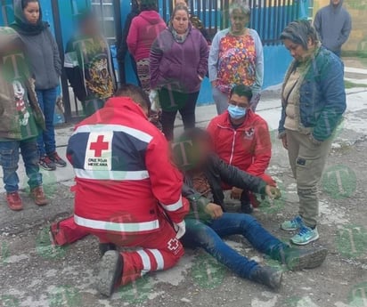 Motociclista termina lesionado tras caída en Monclova