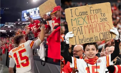 VIDEO: Patrick Mahomes y su genial regalo a un pequeño fan mexicano