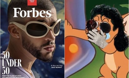 Forbes nombra a Bad Bunny 'Rey del Pop' y fans de Michael Jackson reaccionan con memes