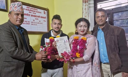 Nepal registra oficialmente el primer matrimonio homosexual del Sur de Asia