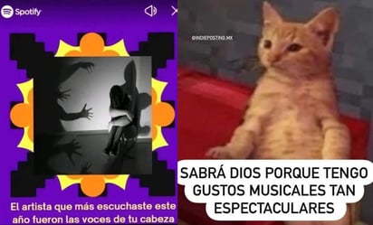 ¿Te gustó el resumen? Usuarios presumen con memes su Spotify Wrapped 2023