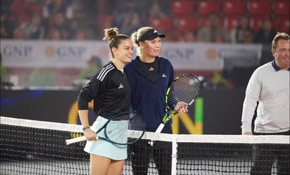 Maria Sakkari mostró su amor a México, salió con la playera de la Selección