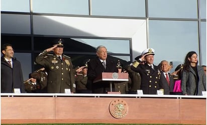 AMLO asegura que Fuerzas Armadas hacen valer la paz sin el uso de la fuerza y con respeto a los derechos humanos