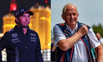 Helmut Marko 'se olvida' de sus comentarios pasados y elogia a Checo Pérez