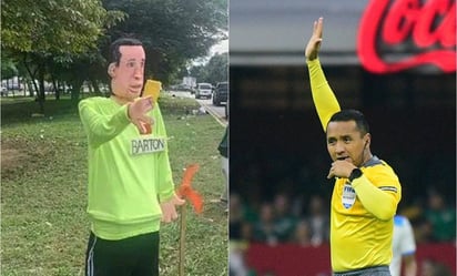 Aficionados de Honduras quemarán piñatas del árbitro del partido ante México