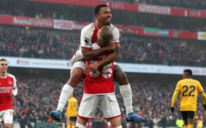 Arsenal se queda con el triunfo en casa por 2-1 ante los Wolves