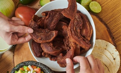 El chicharrón podría ser más saludable que algunas verduras, según estudio