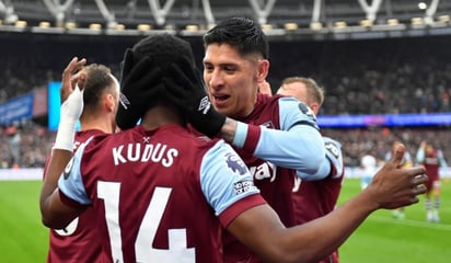 Edson Álvarez fue titular en el empate del West Ham ante el Crystal Palace