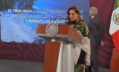 Tren Maya, un legado de AMLO para la historia de México: gobernadora Mara Lezama