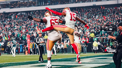 ¡Ganan duelo de favoritos! San Francisco 49ers vence 42-19 a Eagles en Philadelphia