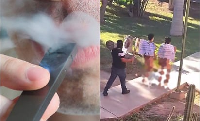 Por vender vapes, drogas o robar: los casos de 'chapulines' tableados y humillados en Sinaloa