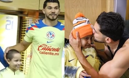 América y Henry Martín cumplen el sueño del pequeño Braulio; así fue su visita al Estadio Azteca