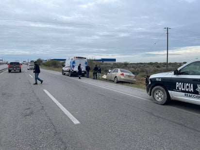 Conductor de PN provoca accidente en carretera 57