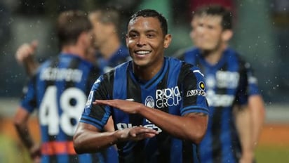 Luis Muriel marcó un golazo de taco sobre la hora y le dio el triunfo a Atalanta ante Milan