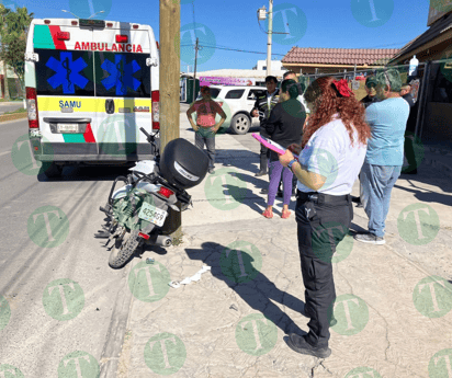 Accidente vial deja a cobrador de tienda departamental con graves lesiones